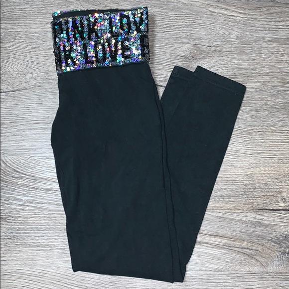 PINK Victoria's Secret Pants - Victoria’s Secret PINK Bling Yoga Pants